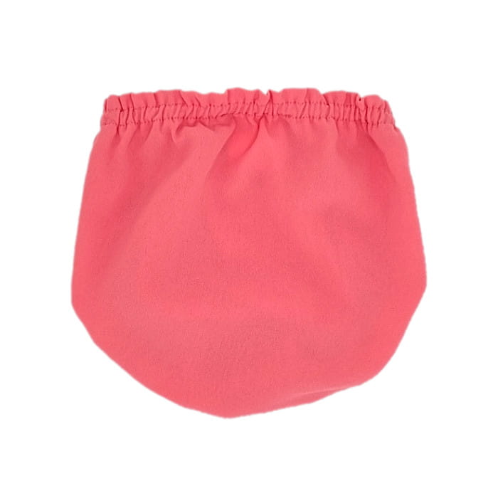 Bloomer corail Lili Gaufrette bébé fille