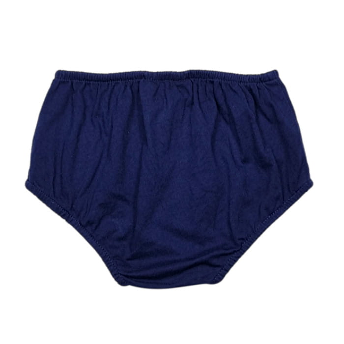 Bloomer bébé fille en coton bleu marine, taille 12 mois, marque Ralph Lauren - seconde main luxe