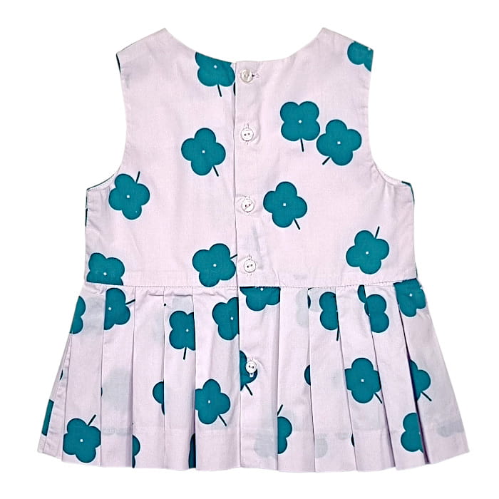 Blouse bébé fille rose sans manches, taille 18 mois, marque Jacadi - seconde main haut de gamme