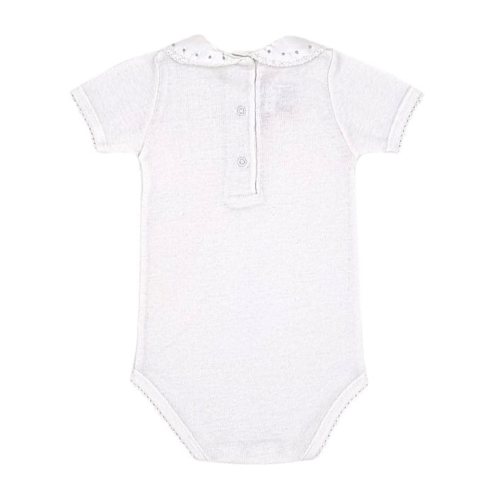 Body blanc Bonpoint bébé fille 6 mois