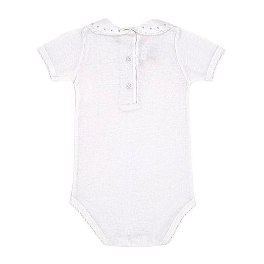 Body blanc Bonpoint bébé fille 6 mois