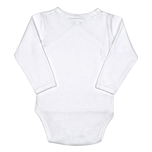 Body bébé mixte Jacadi 6 mois, blanc, surpiqûres festonnées