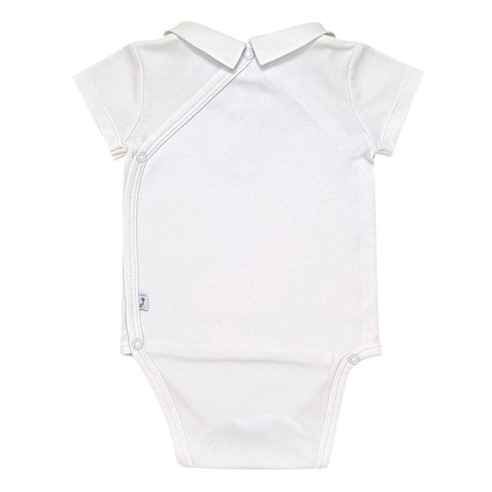 Body manches courtes bébé mixte blanc, taille 6 mois, marque Jacadi - seconde main haut de gamme