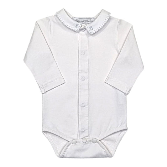 Body Tartine et Chocolat bébé garçon 3 mois blanc - Vêtement marque chic d'occasion