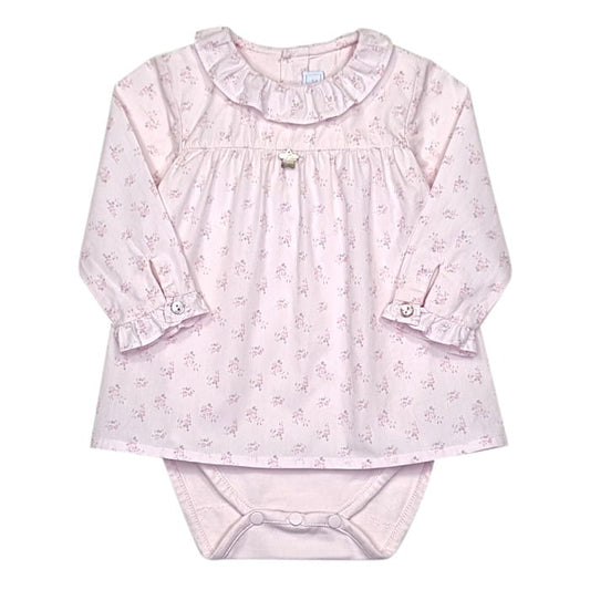 Body blouse bébé fille rose, taille 6 mois, marque Tartine et Chocolat - seconde main haut de gamme
