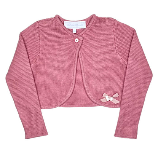 Boléro bébé fille rose, taille 18 mois, marque Tartine et Chocolat - seconde main haut de gamme