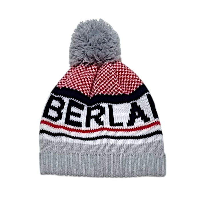 Bonnet bébé garçon motif jacquard multicolore, taille 9 mois, marque Timberland - seconde main premium