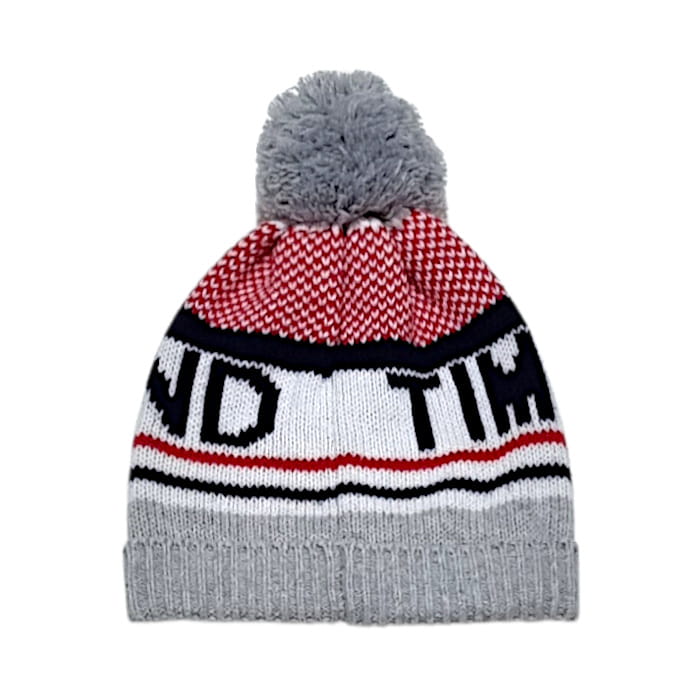Bonnet bébé garçon motif jacquard multicolore, taille 9 mois, marque Timberland - seconde main premium