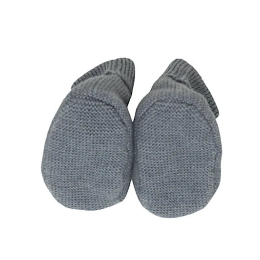 Bottons bébé mixte Jacadi 6-12 mois, gris, avec des revers côtelés