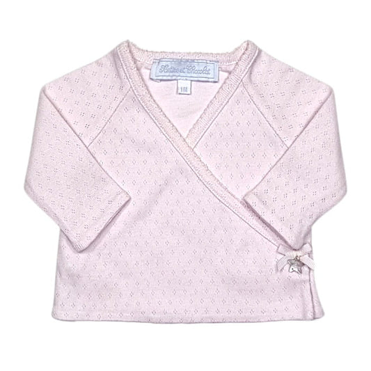 Brassière bébé fille rose, taille 1 mois, marque Tartine et Chocolat - seconde main haut de gamme