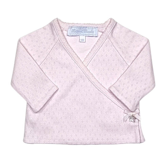 Brassière Tartine et Chocolat bébé fille 1 mois rose - Vêtement naissance d'occasion