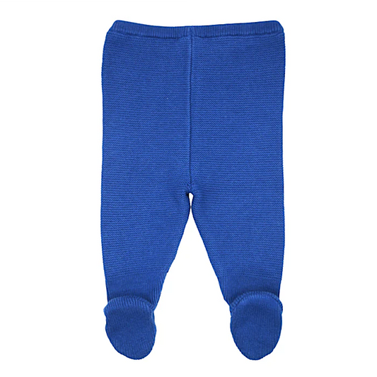 Caleçon à pieds bébé garçon Jacadi 12 mois, bleu, avec la taille élastiquée