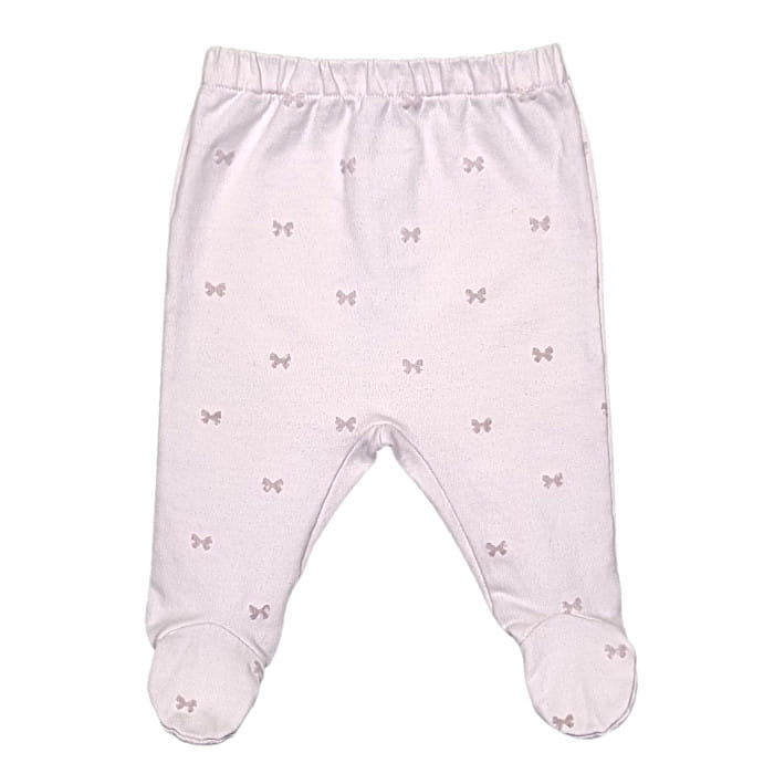 Caleçon 6 mois rose imprimé noeuds - Vêtement Jacadi occasion pour bébé fille
