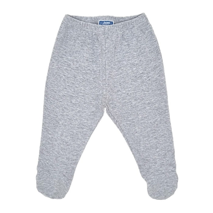 Caleçon à pied bébé mixte gris, taille 12 mois, marque Jacadi - seconde main haut de gamme
