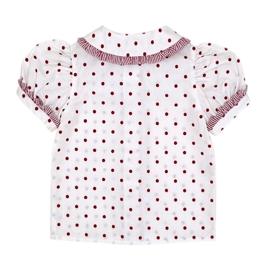 Chemise blanche Bonpoint bébé fille 12 mois