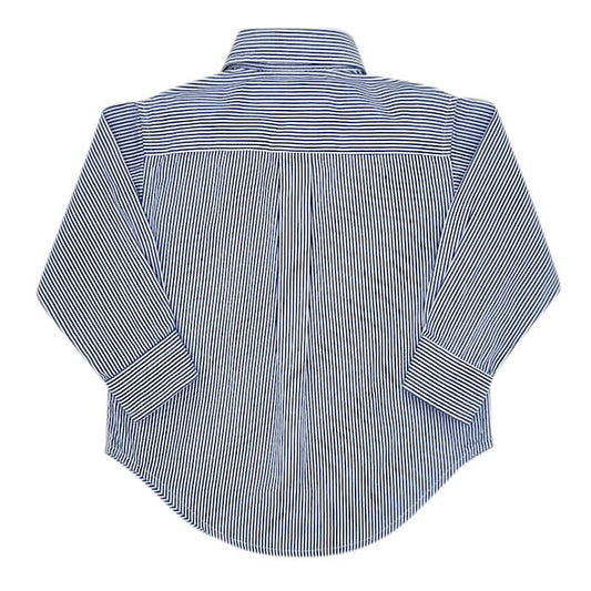Chemise bleue Ralph Lauren bébé garçon 12 mois