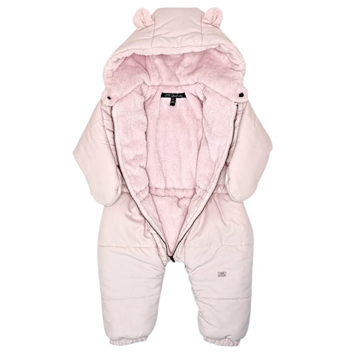Combi pilote rose bébé fille 6 mois Lili gaufrette