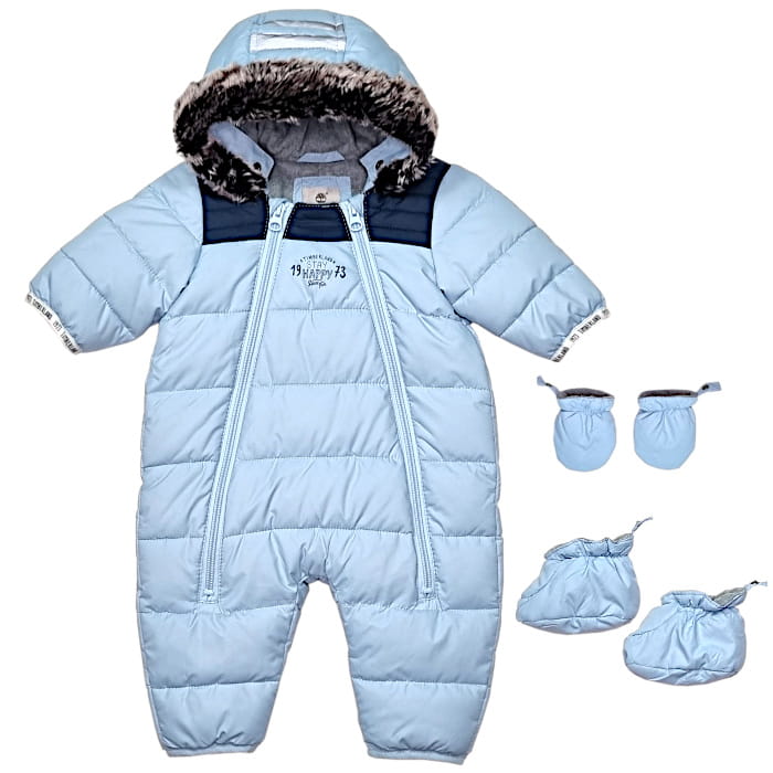 Combi pilote Timberland bébé garçon 3 mois seconde main bleu ciel