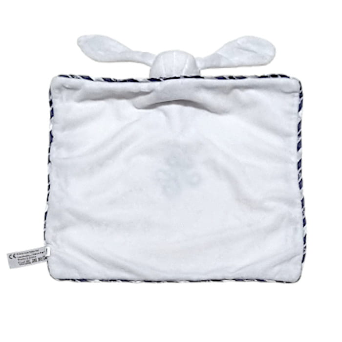 Doudou blanc Tartine et Chocolat bébé