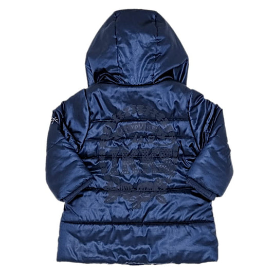 Doudoune bleu IKKS bébé fille 6 mois