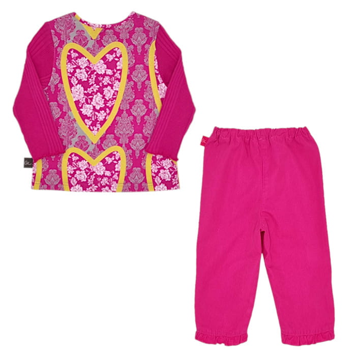Ensemble rose bébé fille Christian Lacroix 18 mois