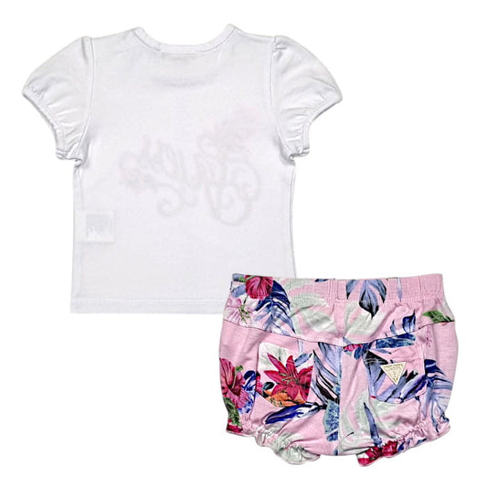 Ensemble rose Guess bébé fille 0-3 mois