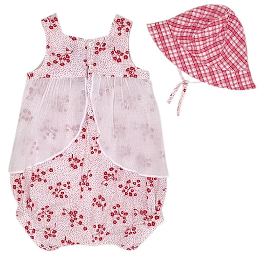 Ensemble rouge Kenzo bébé fille 3 mois