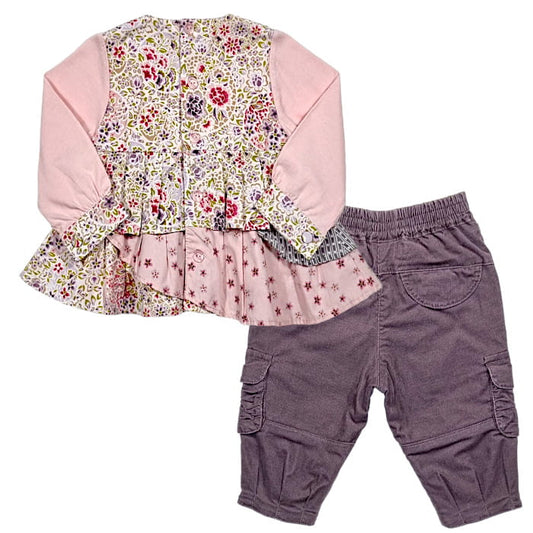 Ensemble multicolore Kenzo bébé fille 6 mois