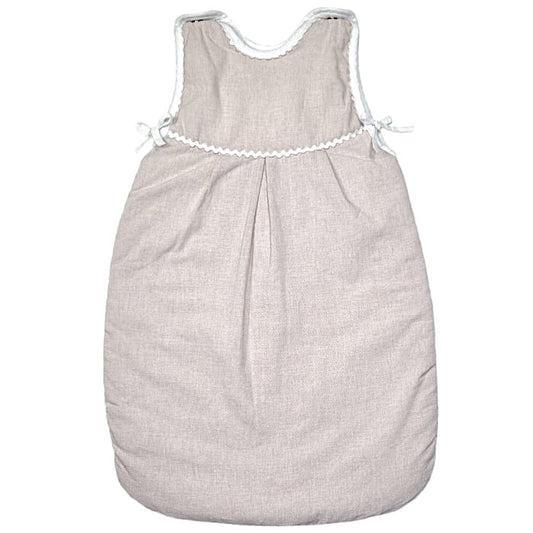Gigoteuse bébé beige, taille 0-3 mois, marque Bonpoint - seconde main haut de gamme