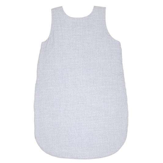 Gigoteuse bleu gris, marque Bonpoint, bébé garçn 18-24 mois, vue de dos, article de puériculture haut de gamme en excellent état