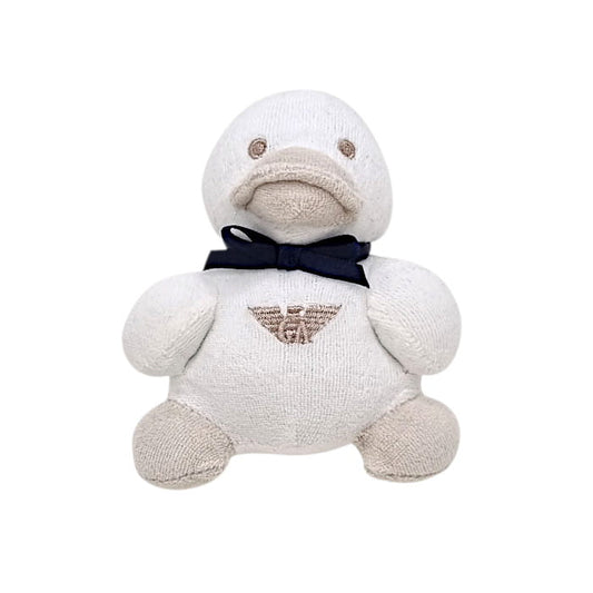 Hochet canard bébé garçon écru, taille unique, marque Armani - seconde main luxe