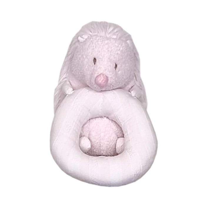 Hochet hérisson Tartine et Chocolat seconde main bébé fille rose