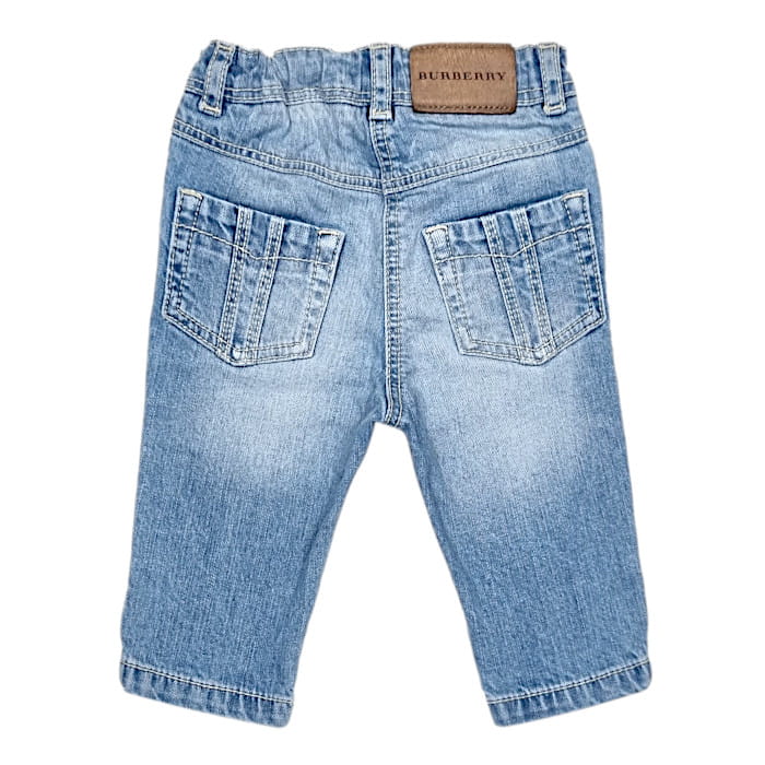 Jean bleu Burberry bébé 6 mois