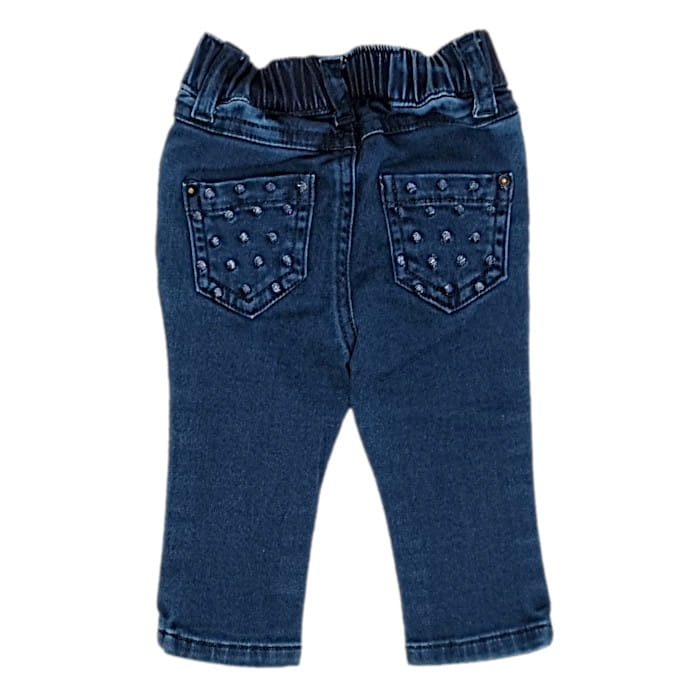 Jean bleu IKKS bébé fille 3 mois