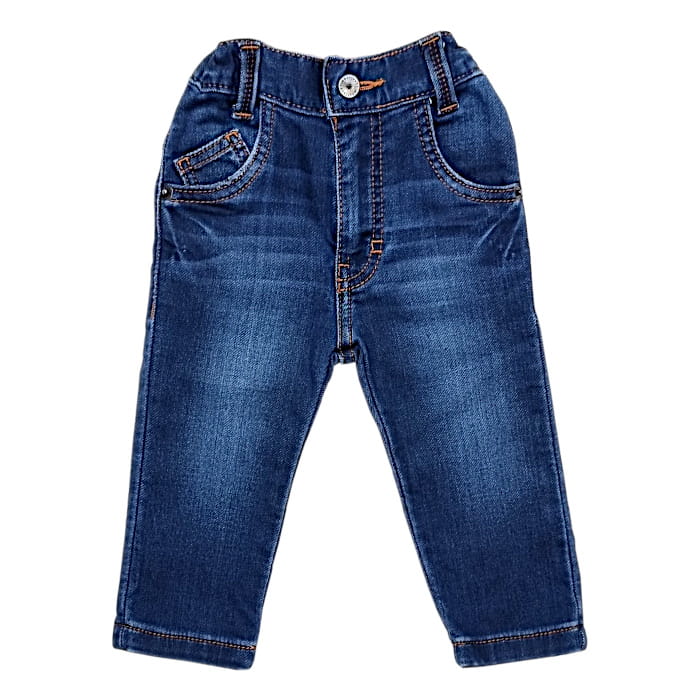 Jean slim bébé garçon Timberland occasion 6 mois bleu brut