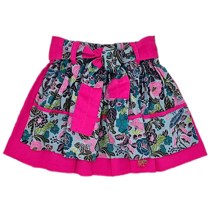 Jupe Kenzo bébé fille 12 mois d'occasion rose motif floral