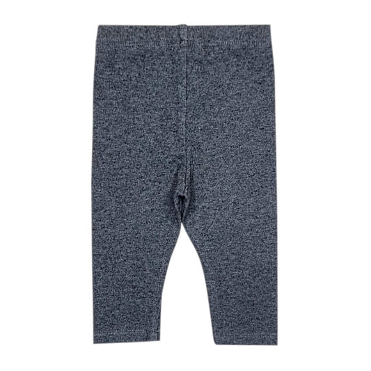 Legging gris anthracite, IKKS, pour bébé fille 3 mois, vue de dos, vêtement d'occasion