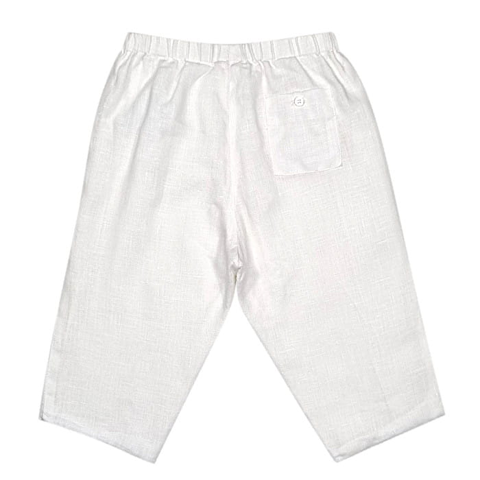 Pantalon écru Bonpoint bébé 12 mois
