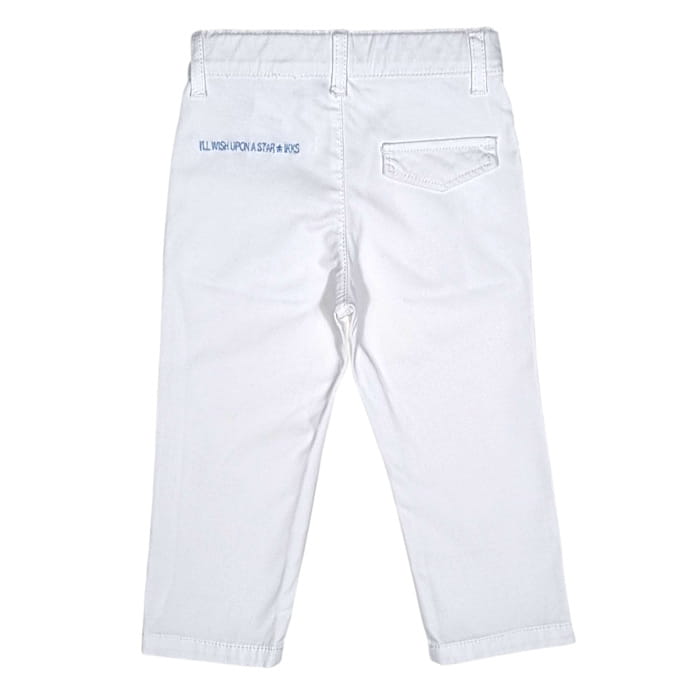 Pantalon IKKS blanc bébé garçon 18 mois