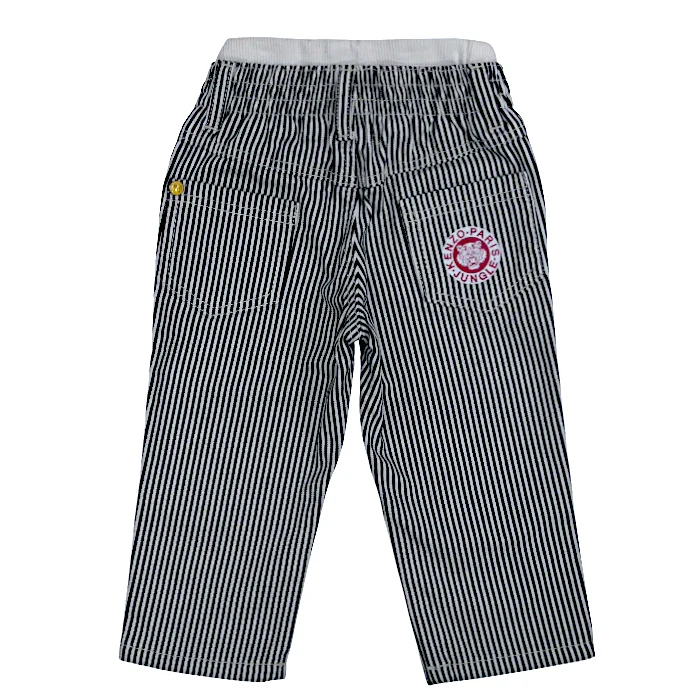 Pantalon bébé garçon Kenzo 12 mois, blanc/noir, taille entièrement élastiquée
