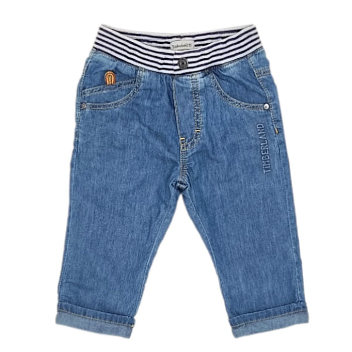 Pantalon Timberland bébé garçon 12 mois d'occasion bleu denim