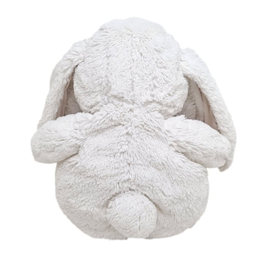 Peluche bébé écru Augustin le lapin Tartine et Chocolat, vue de dos, mixte TU