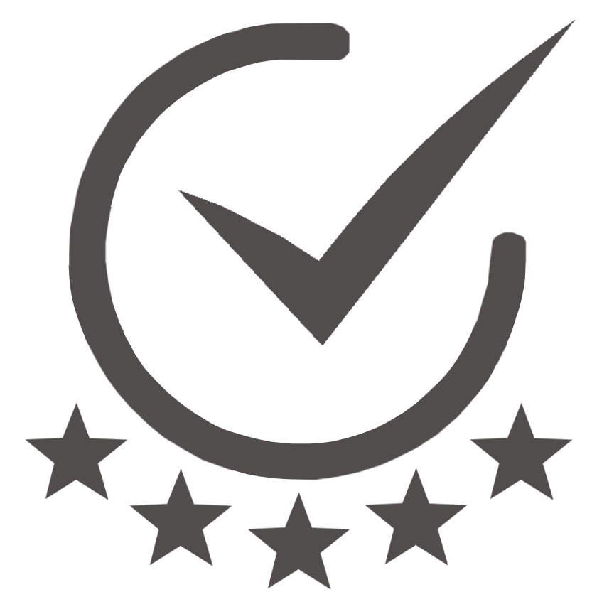 Pictogramme confirmant la validation du contrôle qualité pour les pièces en seconde main vendus par Chou de Chic