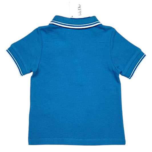 Polo bleu Baby Dior garçon 9 mois