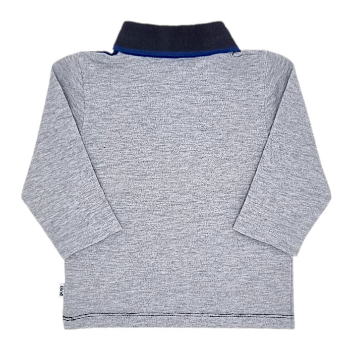 Polo gris bébé garçon Hugo Boss 3 mois
