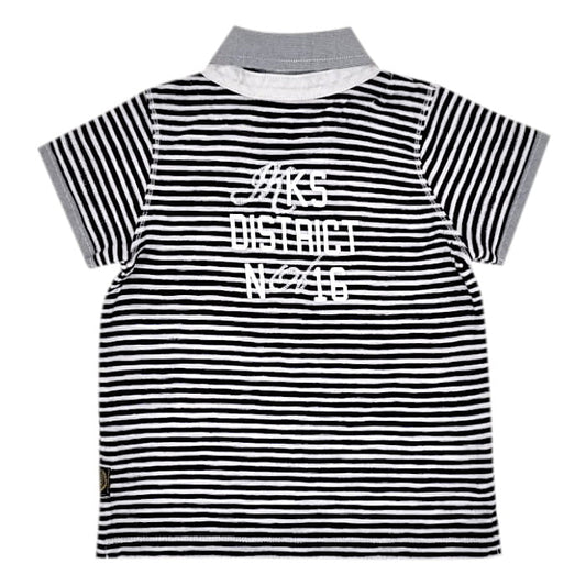 Polo bleu marine IKKS bébé garçon 12 mois