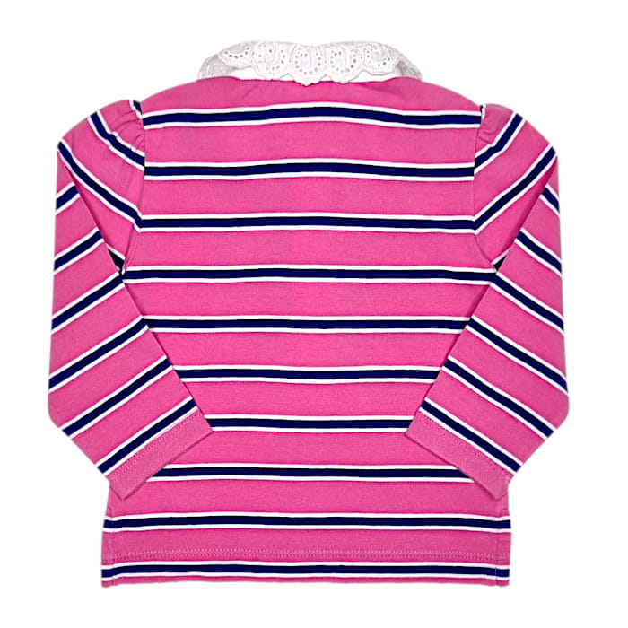 Polo rose Ralph Lauren bébé fille 9 mois