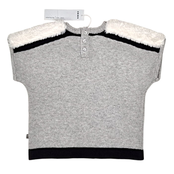Pull gris bébé fille IKKS 12 mois