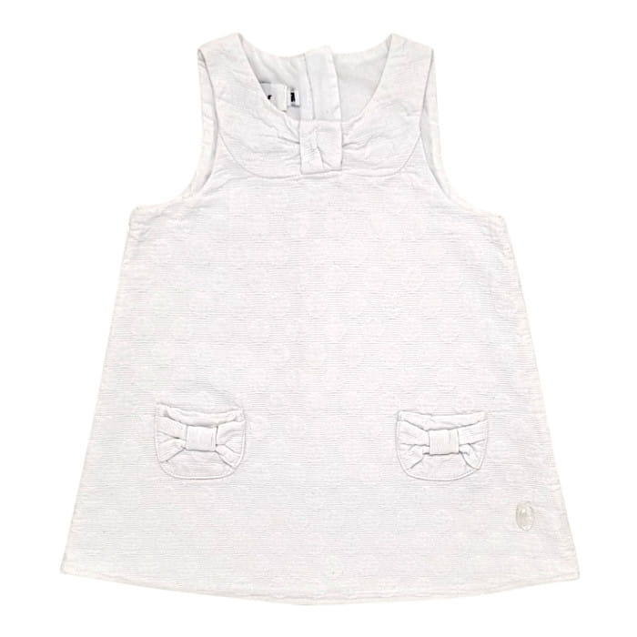 Robe Baby Dior blanche 9 mois d'occasion - Vêtement bébé fille de marque luxe