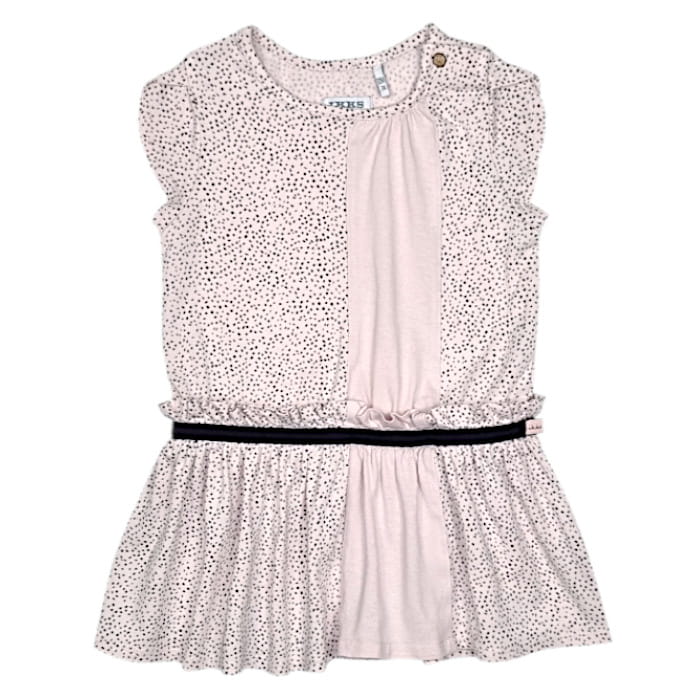 Robe bébé IKKS rose motif pois - Vêtement 12 mois fille d'occasion